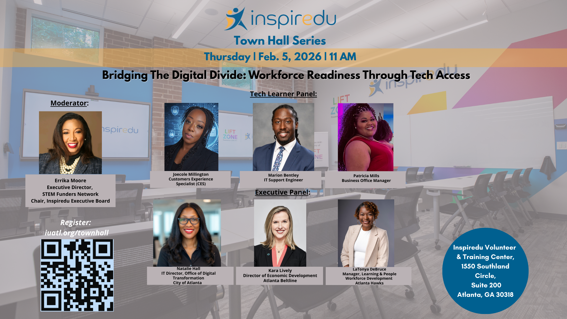 Inspiredu Town Hall Series Celebrates Workforce Development and Bridging the Digital Divide during Black History Month